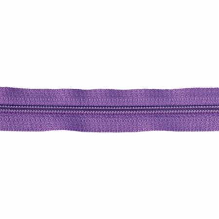 14" Atkinson Zipper 341 Princess Purple - Quilted Strait