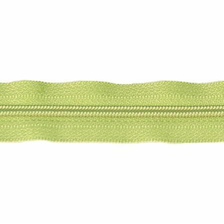 14" Atkinson Zipper 360 Key Lime - Quilted Strait