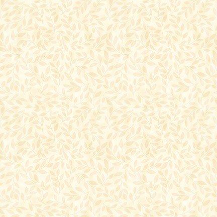 Leaves 222SH-2 Cream - Quilted Strait