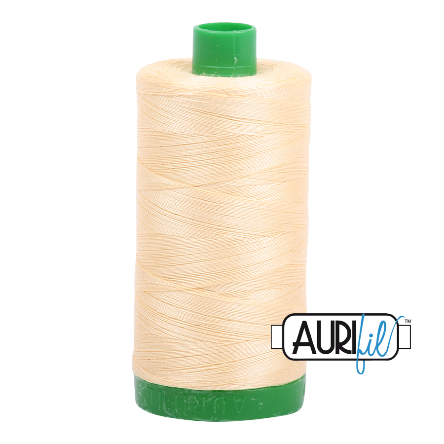 Aurifil 40wt 2105 Champagne thread - 1422 yards - Quilted Strait