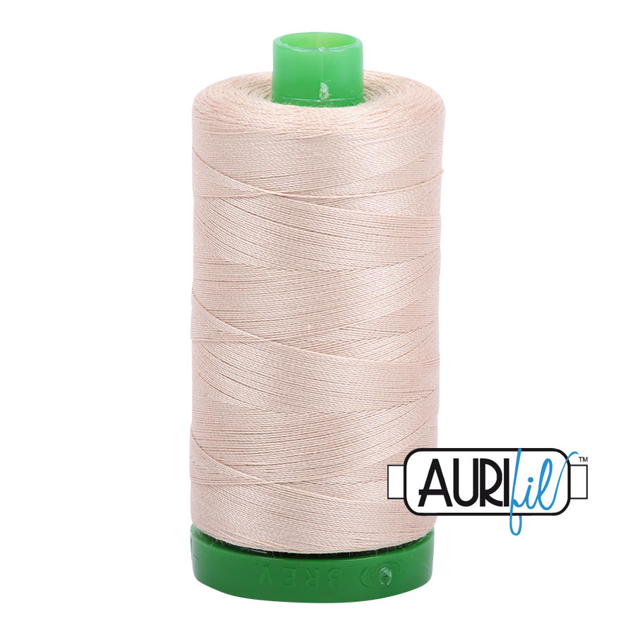 Aurifil 40wt 2312 Ermine thread - 1422 yards - Quilted Strait