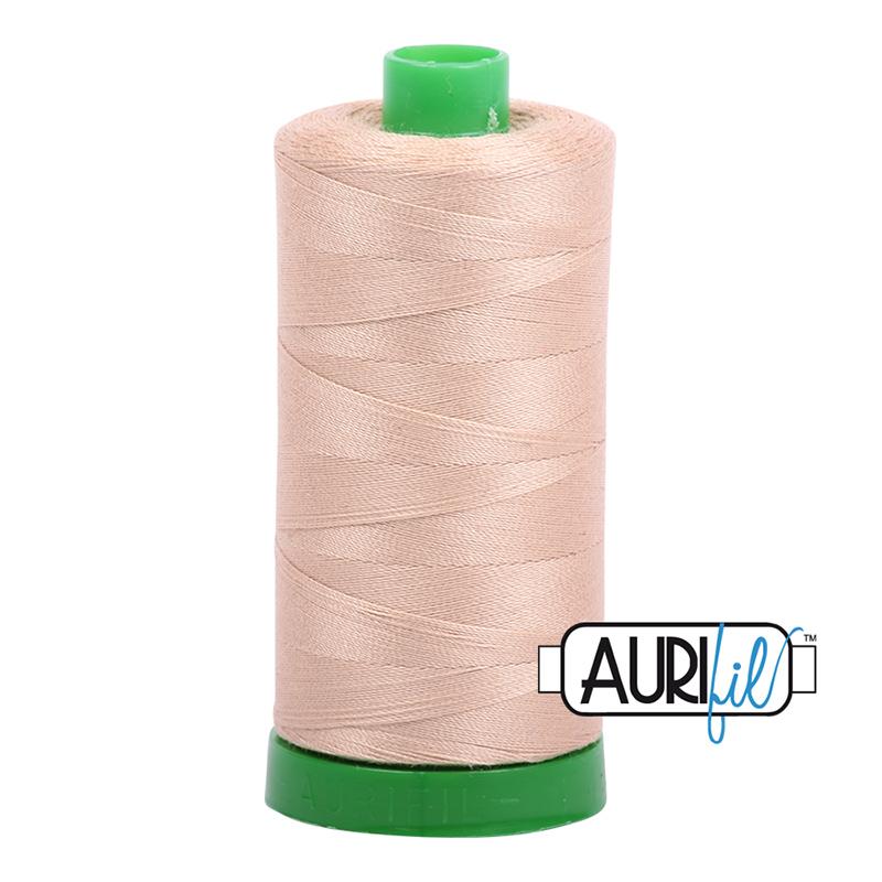 Aurifil 40wt 2314 Beige thread - 1422 yards - Quilted Strait