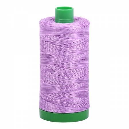 Aurifil 40wt 3840 Variegated Purple 1094 Yards - Quilted Strait