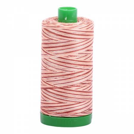 Aurifil 40wt 4656 Variegated Pink/Red 1094 Yards - Quilted Strait