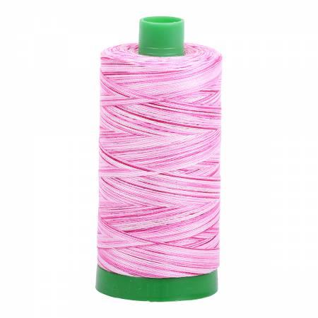 Aurifil 40wt 4660 Variegated Pink 1094 Yards - Quilted Strait