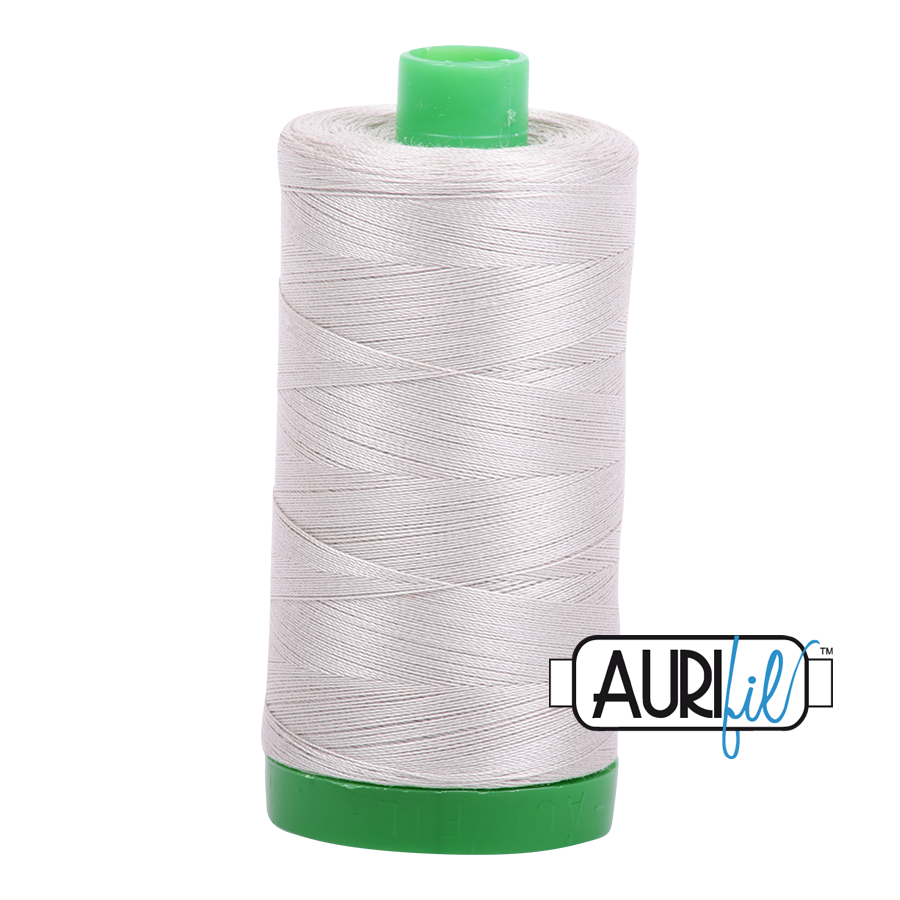 Aurifil 40wt 6724 Moonshine thread - 1422 yards - Quilted Strait