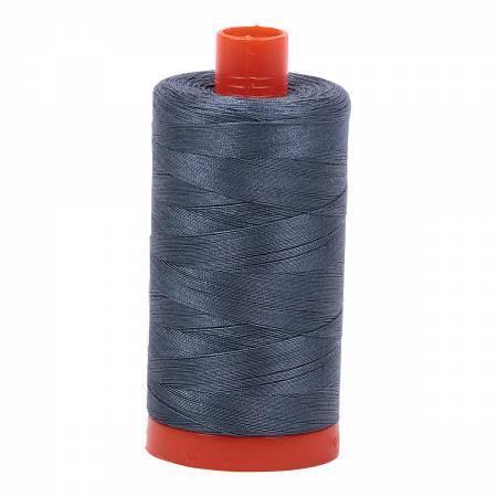 Aurifil 50wt 1158 Medium Grey 1422 Yards - Quilted Strait
