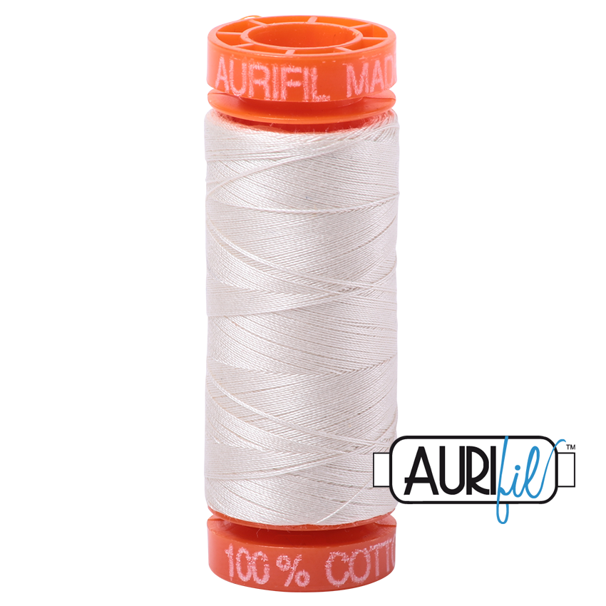 Aurifil 50wt 2311 Muslin 220 Yards - Quilted Strait