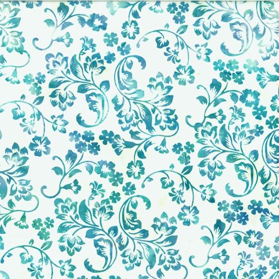 Bali Batik 2467-41 Aqua - Quilted Strait
