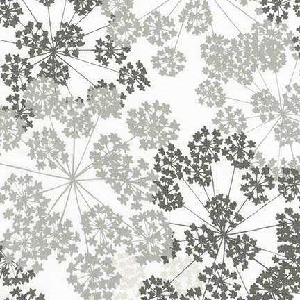 Blueprint Basic Wide 16064-336 Fog - Quilted Strait