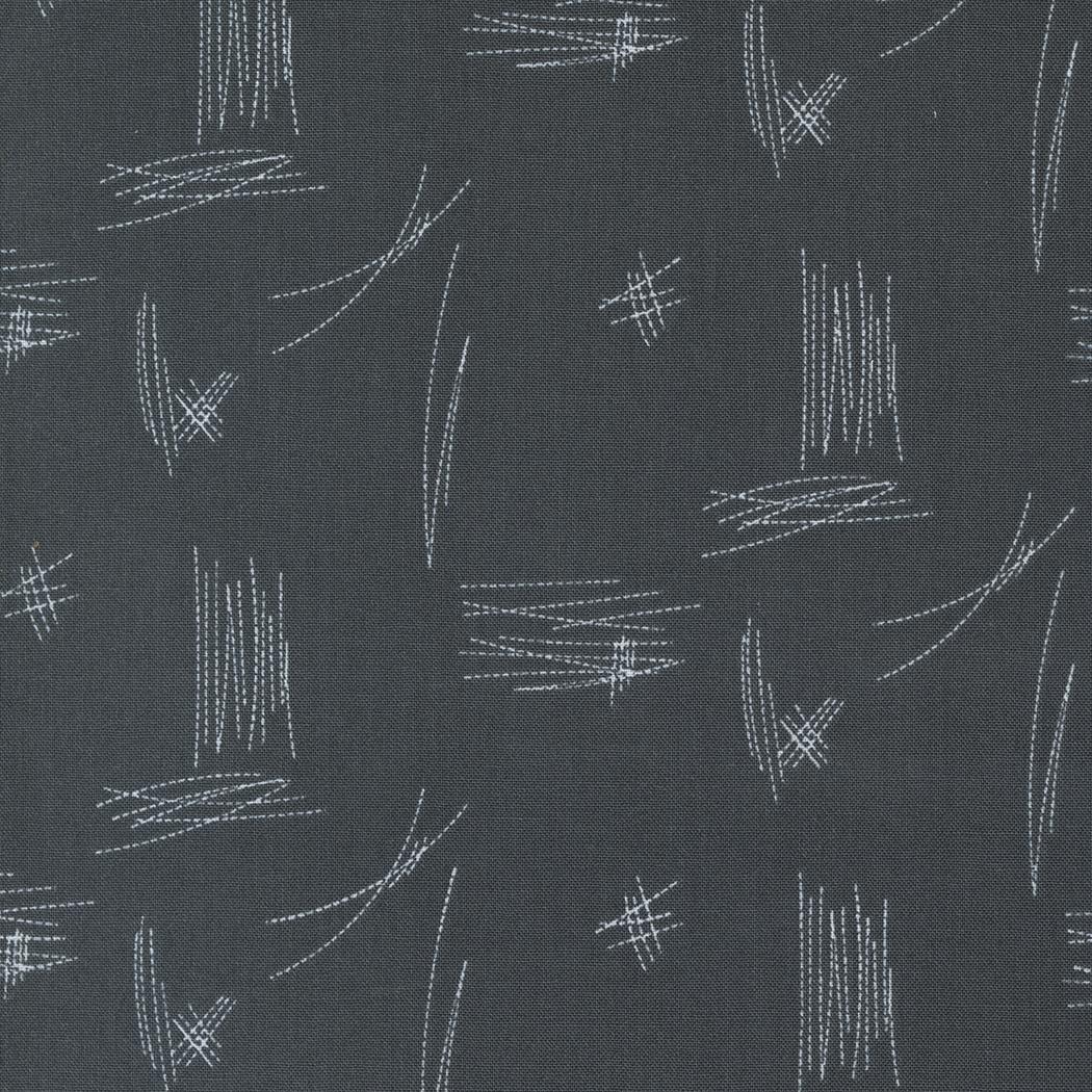 Bluish 1822 18 Stitches Charcoal - Quilted Strait