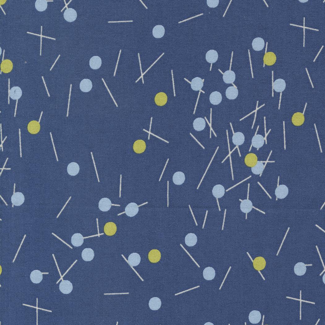 Bluish 1825 16 Pins Buttons Blueprint - Quilted Strait