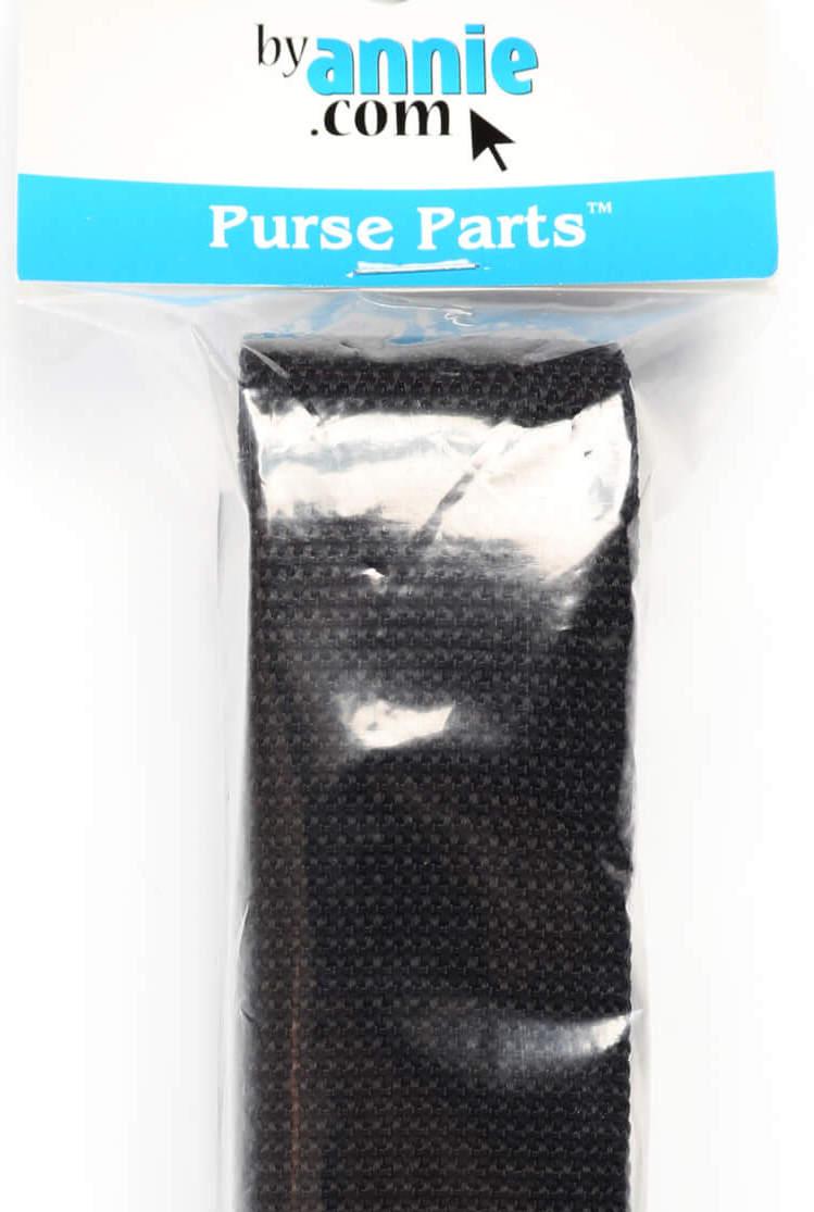 Strapping 1.5 Black 3yd - Quilted Strait