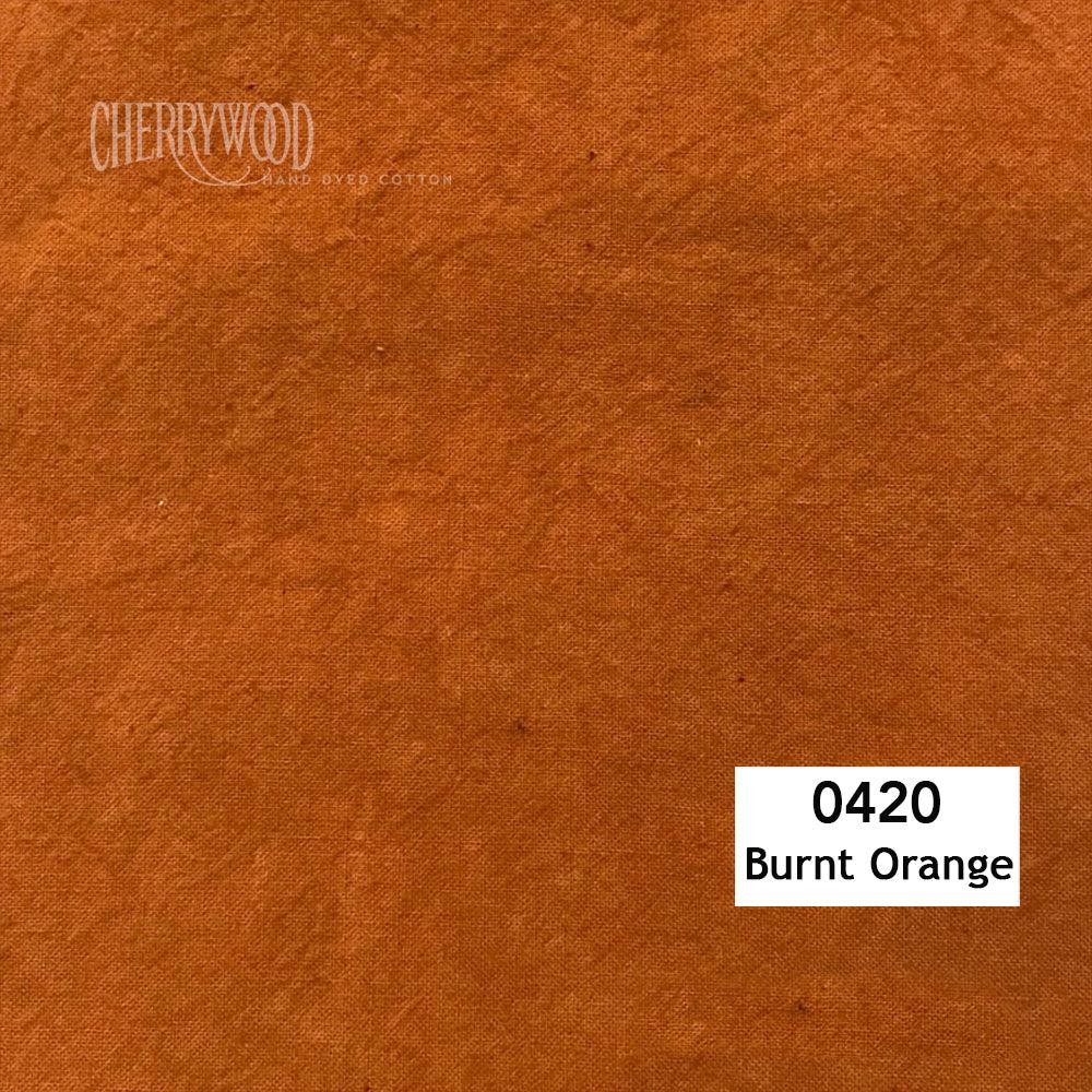 Cherrywood 1/2 yd 0420 Burnt Orange