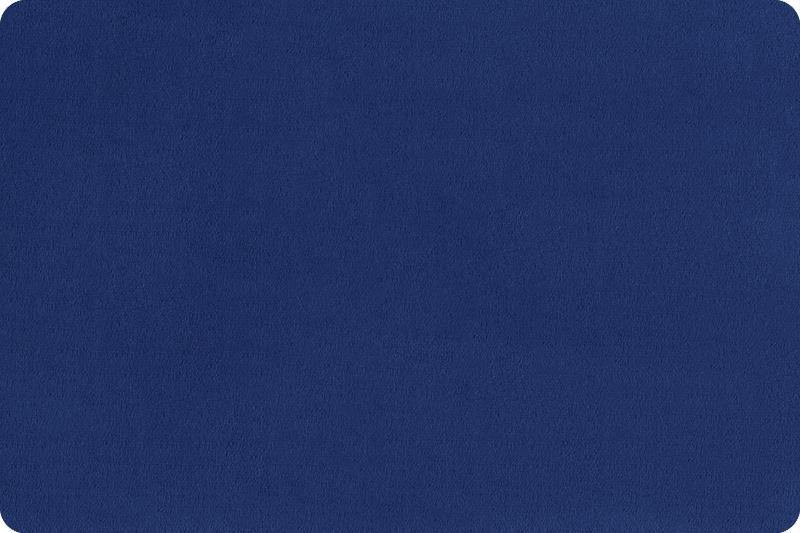 Cuddle&amp;reg; Solid Blue 60&quot; wide Minky - Quilted Strait