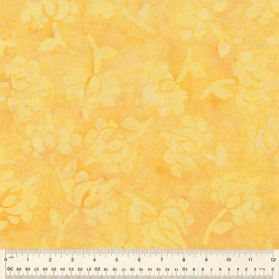 Dazzle 3337Q Tulips Butter - Quilted Strait
