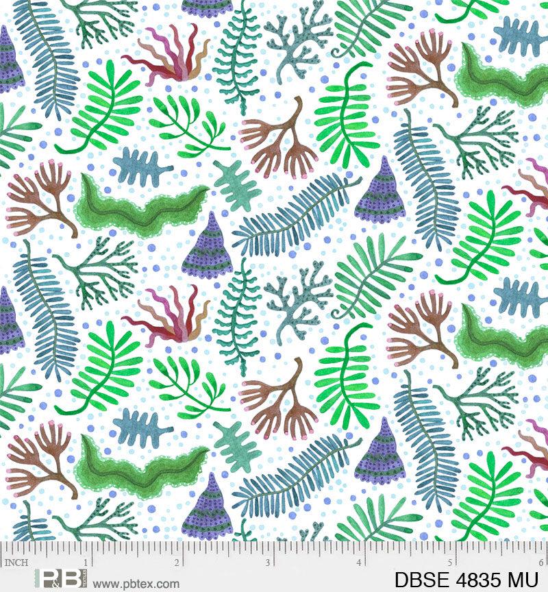 Deep Blue Sea 4835MU - Quilted Strait