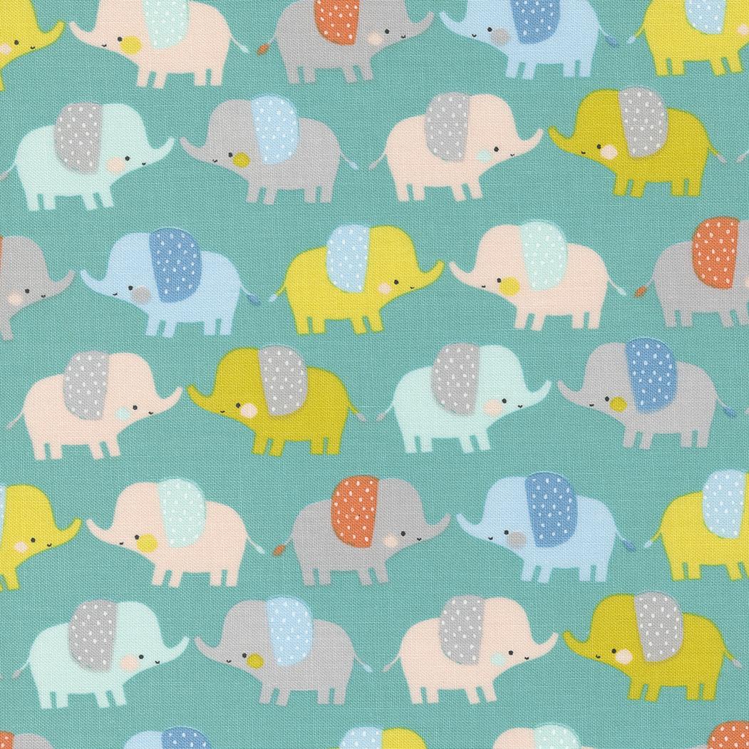 Delivered With Love 25131 15 Aqua - Quilted Strait