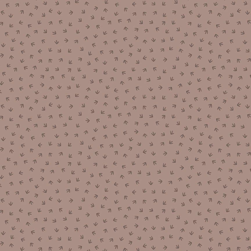 D Is For Dinosaur DLT2340 Paw Prints Taupe
