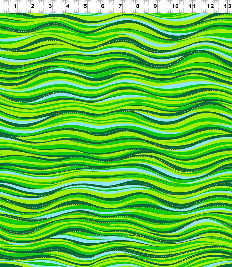 Earth Song 1331-21M Wave Green Metallic