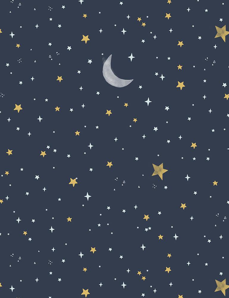 Koala Me Crazy D1943 Midnight - Quilted Strait