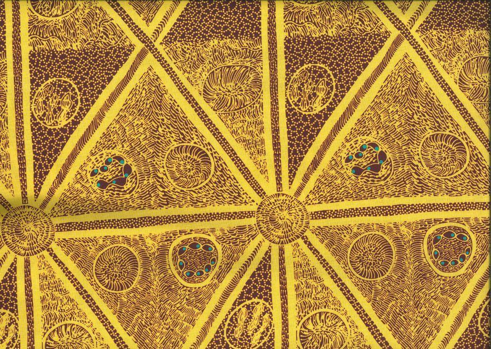 Sweet Potato Yellow - Quilted Strait