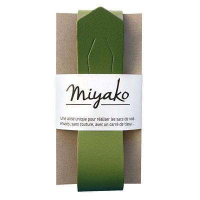 Miyako Handle Olive - Quilted Strait