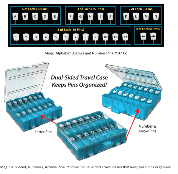 Magic Alphabet Numbers Arrows - Quilted Strait