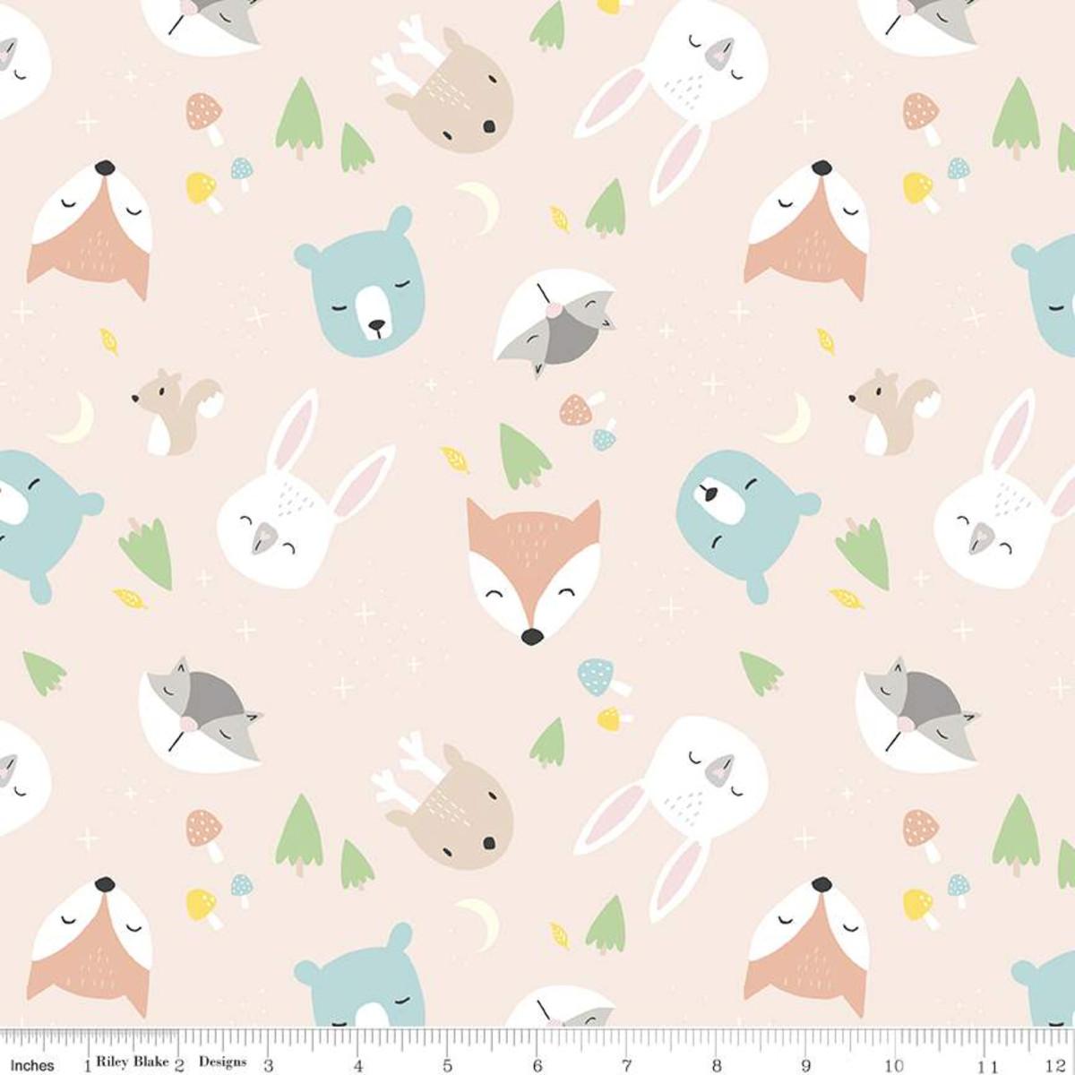 Flannel Critters 12004 Blush