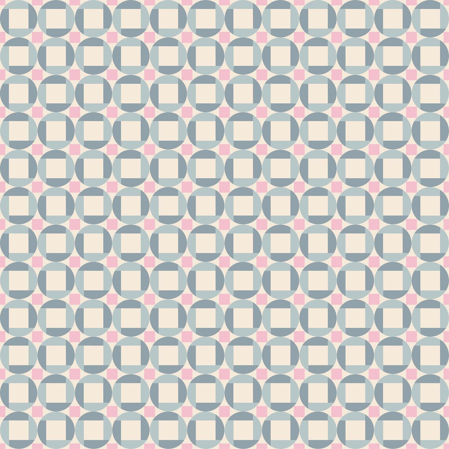 Floradora 6025 13 Sky - Quilted Strait