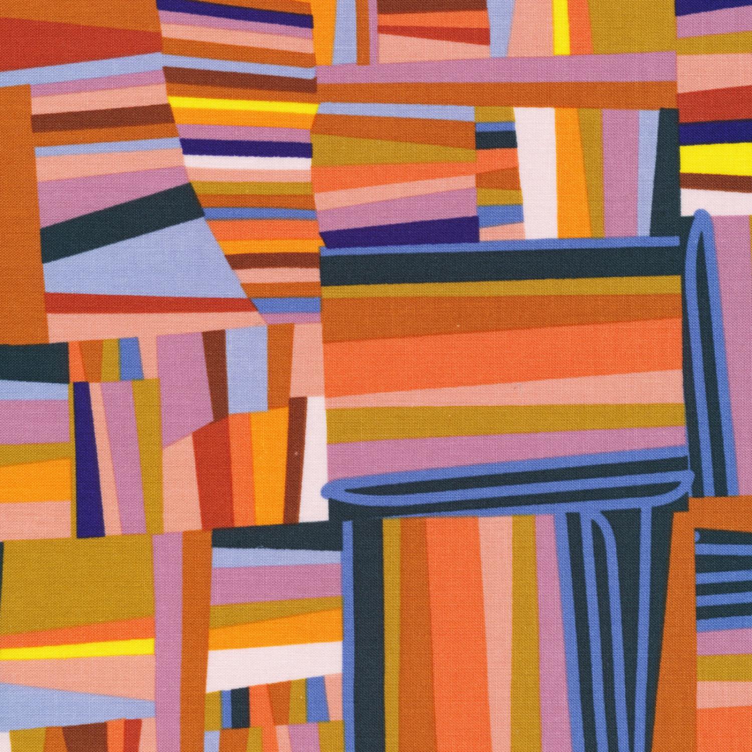 Furrow 2272-47 Crops - Quilted Strait