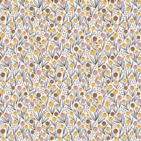 Get Out And Explore 104-WM3 Camping Flowers Wistful Mauve - Quilted Strait
