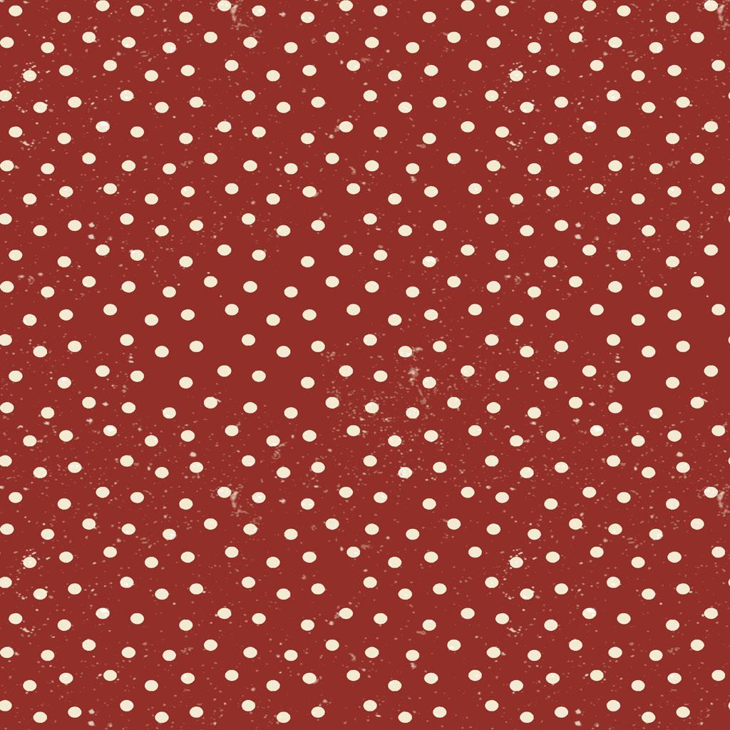 Gnome Parade 3502-83 Dots Dark Red