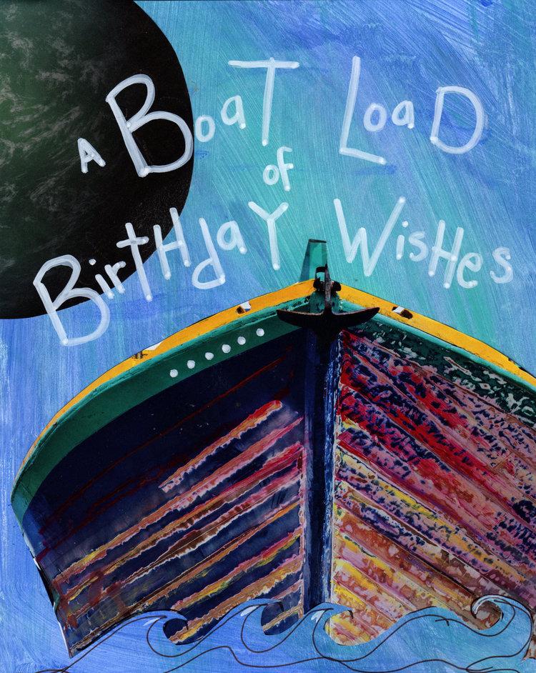 Boatload of Wishes Greeting Card