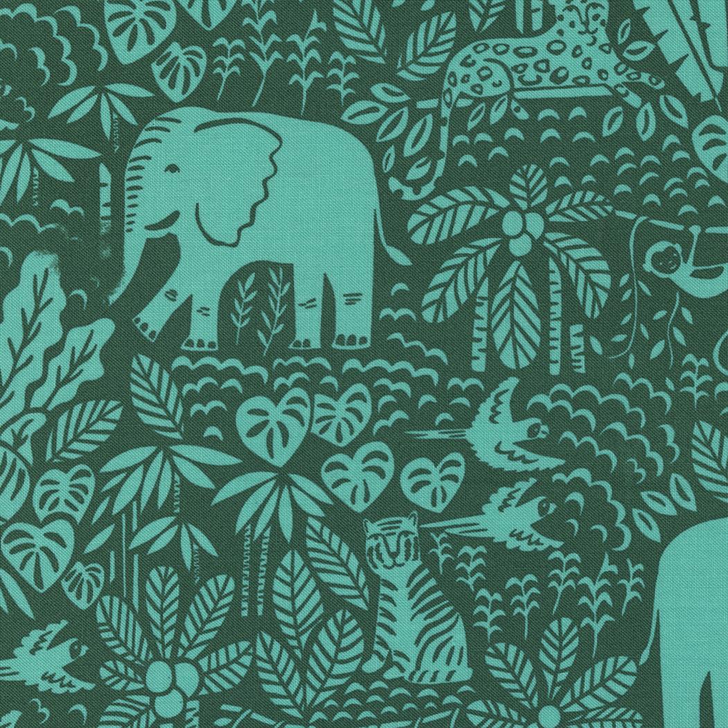 Jungle Paradise 20785 22 Palm - Quilted Strait