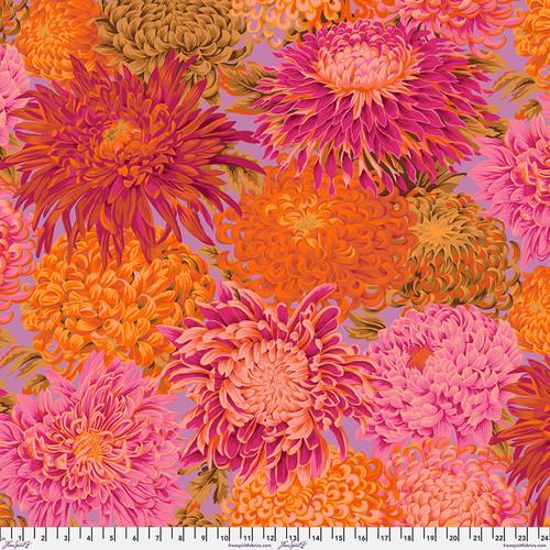 Kaffe Classics Japanese Chrysanthemum Pink o41.Pink - Quilted Strait