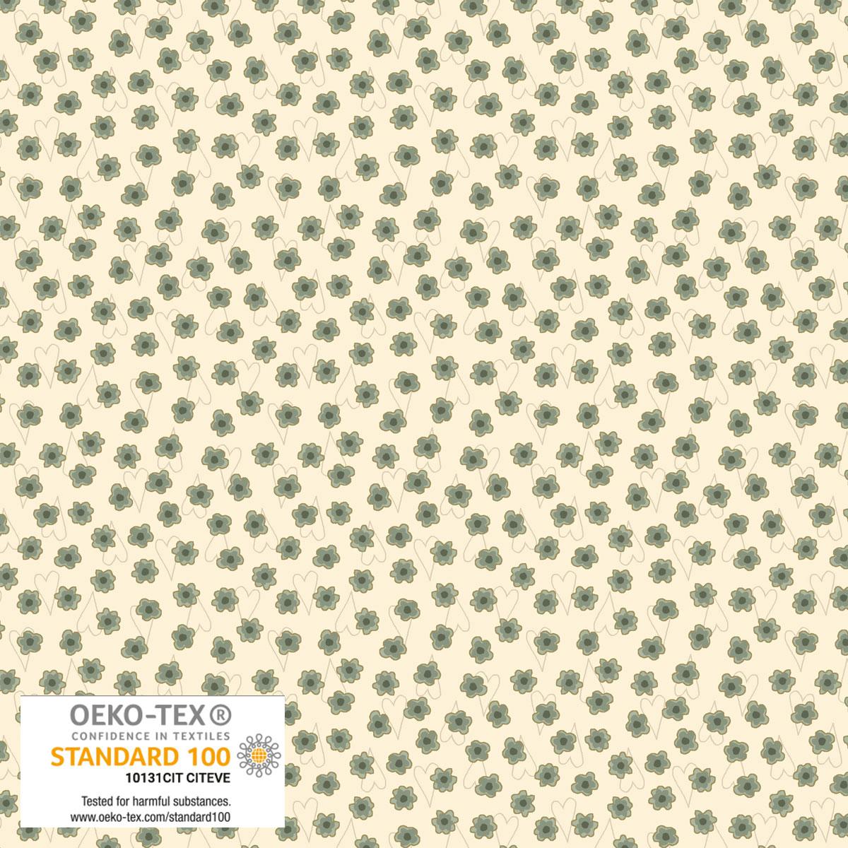 Little Wild Flowers 4502-592 - Quilted Strait