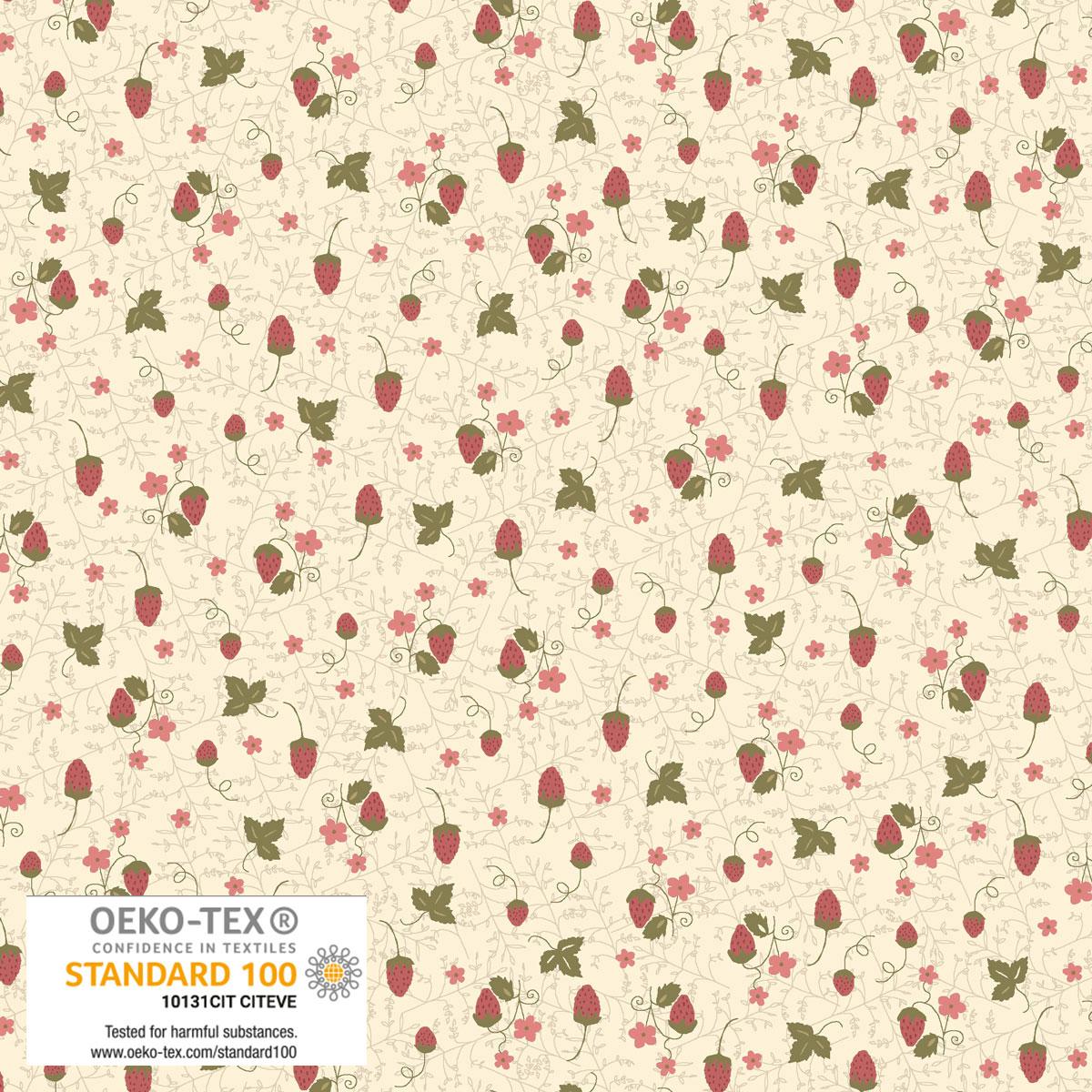 Little Wild Flowers 4502-591 - Quilted Strait