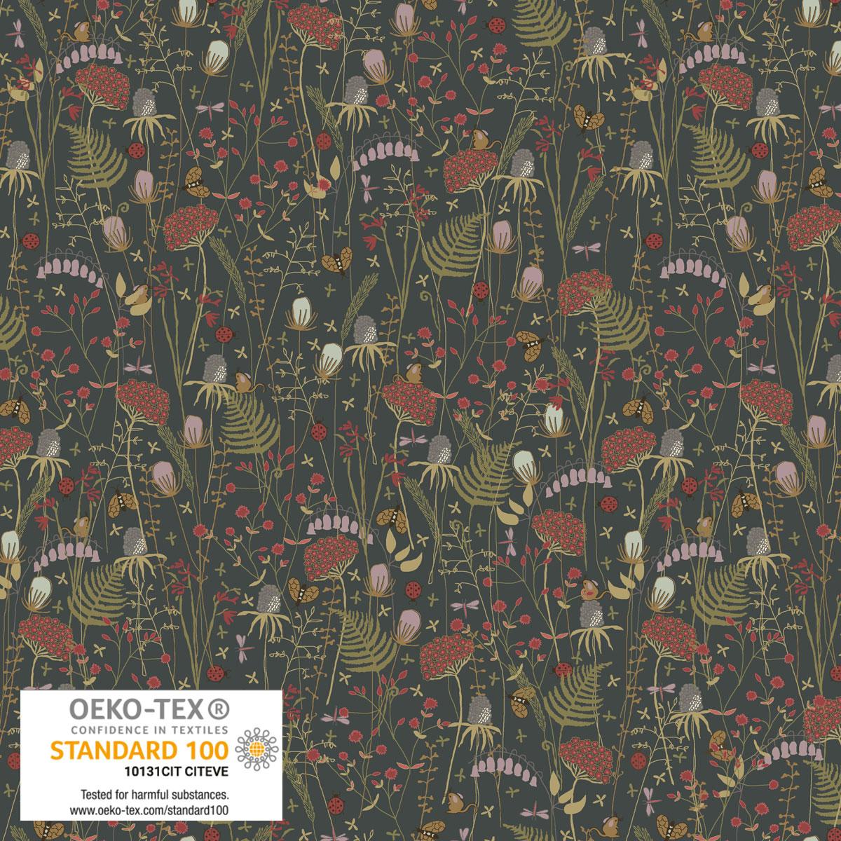 Little Wild Flowers 4502-583 - Quilted Strait