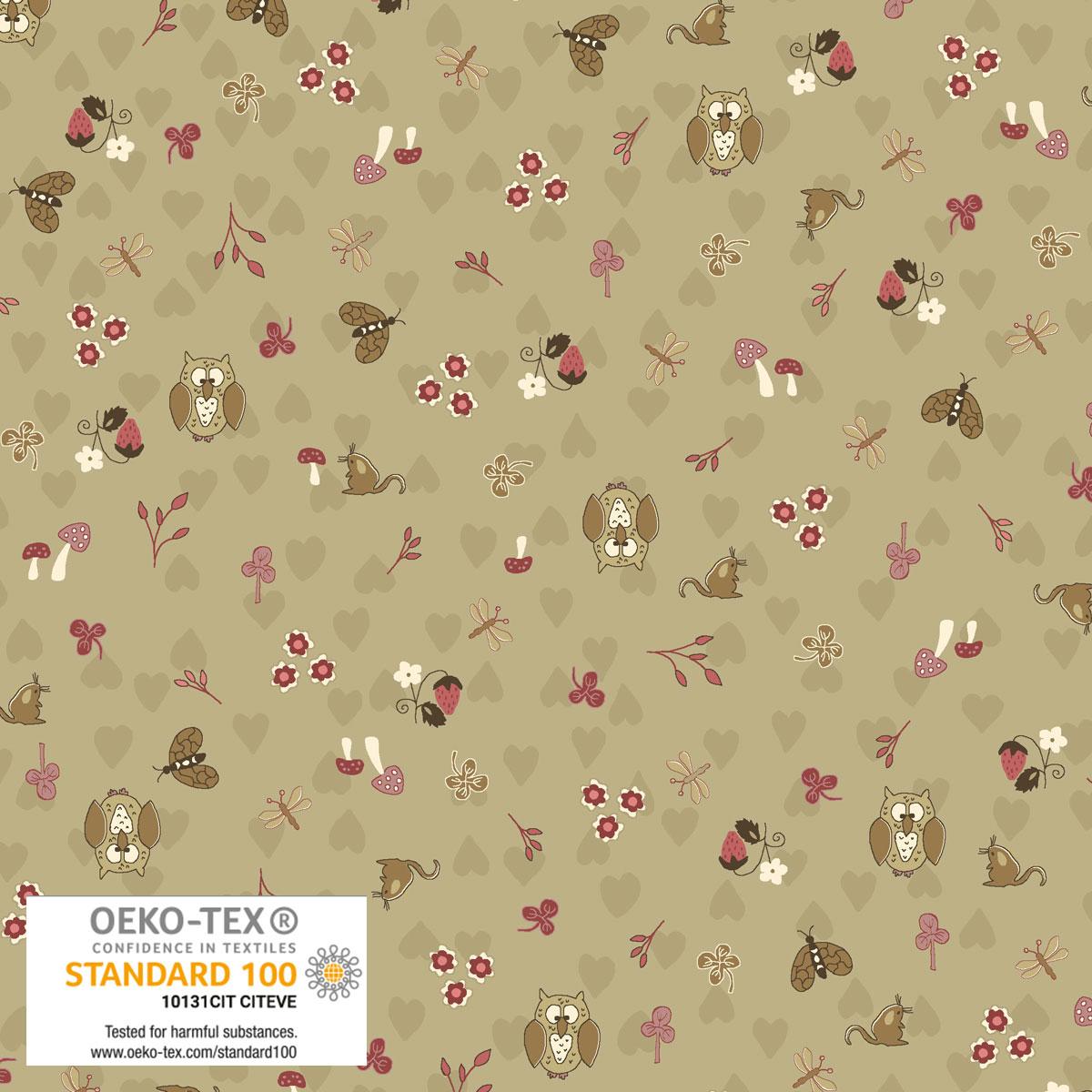 Little Wild Flowers 4502-595 - Quilted Strait