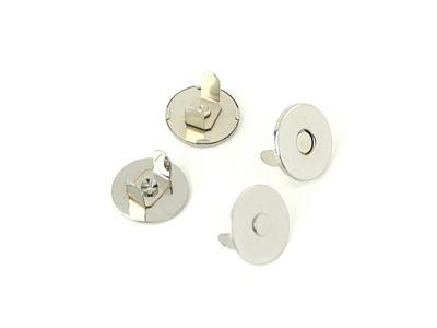 3/4&quot; Magnetic Snap Nickel - Quilted Strait