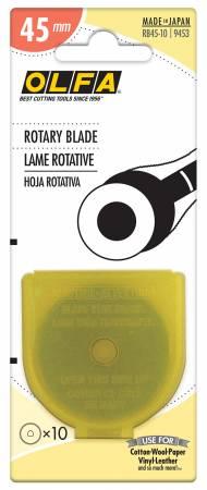 Olfa RB45-10 45mm Rotary Blade 10 pack
