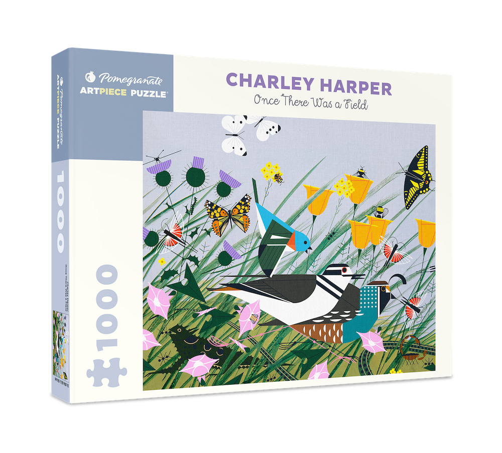 Charley Harper Once There Was a Field Puzzle - Quilted Strait