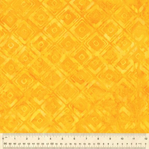 Orange Blossom 2430Q Vertical Squares Yellow