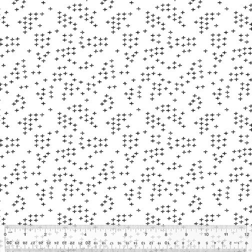 Pen & Ink 53570-1 Stitch White - Quilted Strait