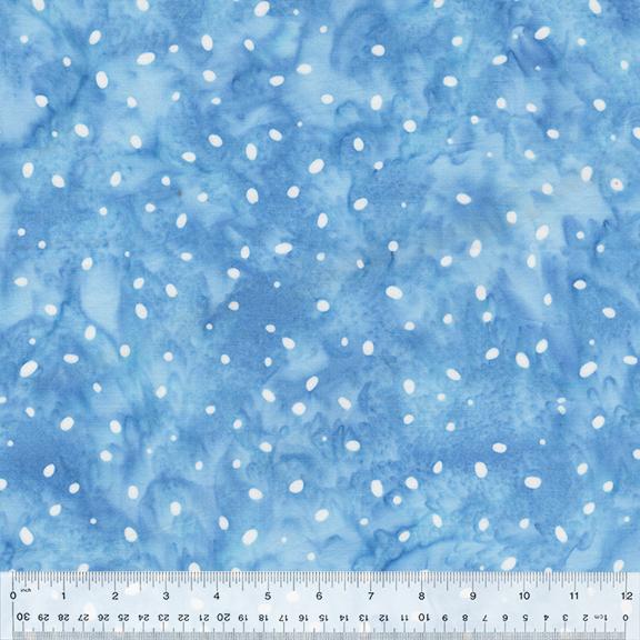 Pixie 2496Q-X Ditzy Dots Cornflower - Quilted Strait