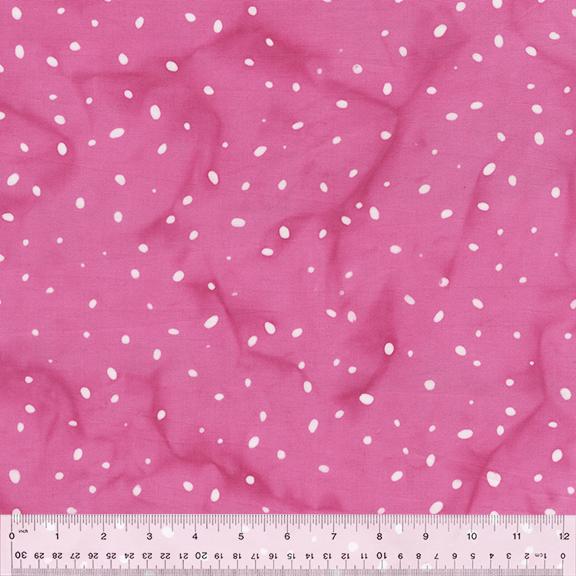 Pixie 2501Q-X Ditzy Dots Taffy - Quilted Strait
