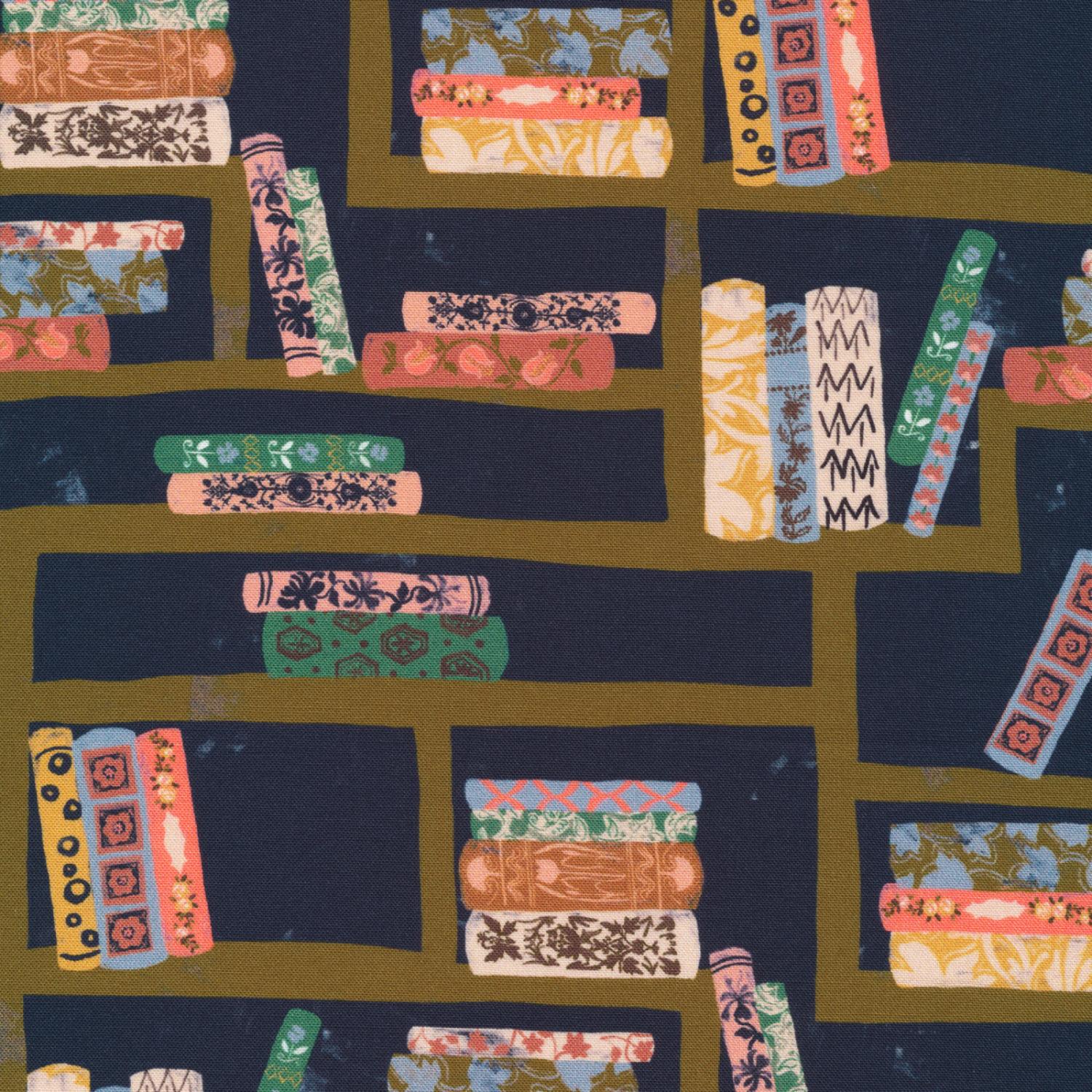 Sanctuary 2273-02 Beautiful Books - Quilted Strait