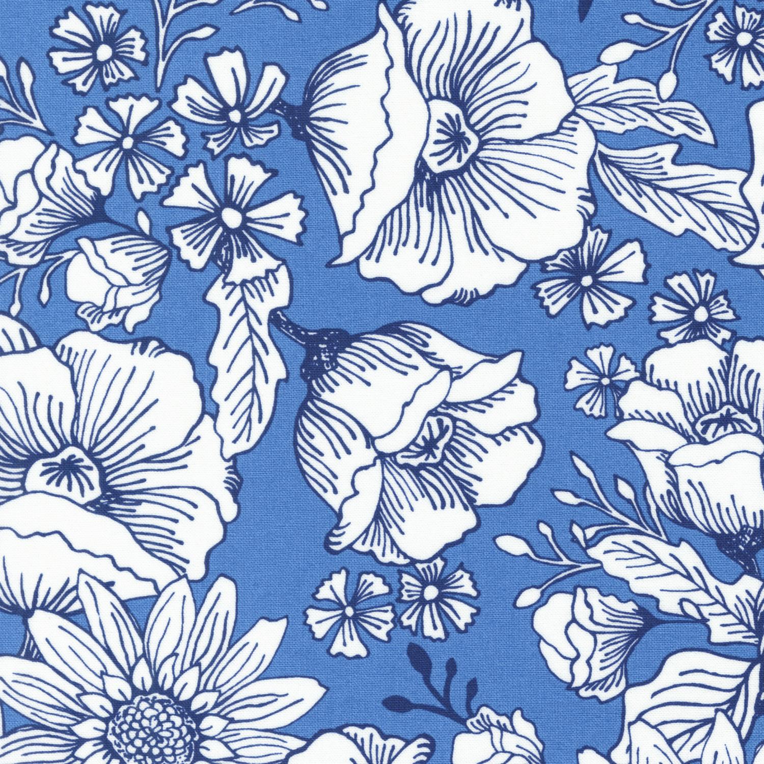 Sunflowers My Heart 27320 17 lake - Quilted Strait