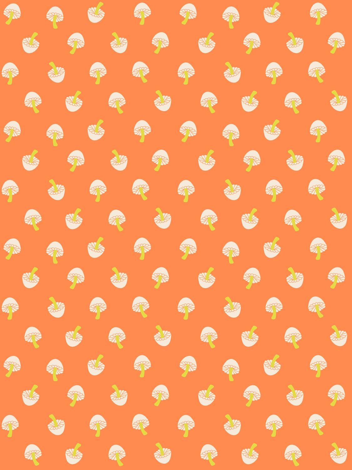 Tiny Frights 5118 13 Pumpkin - Quilted Strait